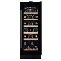 AEG AWS4020B5B Beépíthető borhűtő, UV-szűrős ajtó, 6 kihúzható fa polc, LED világítás, 42dB, 20 palack, 82 cm 