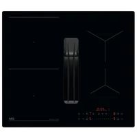 AEG TT64CB00CB Beépíthető indukciós főzőlap beépített páraelszívóval, Hob2Hood, Bridge funkció, 60 cm