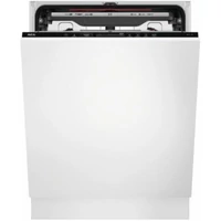 AEG FSE75768P Beépíthető mosogatógép, 10 év INVERTER MOTOR GANARCIA, WiFi, 14 teríték, QuickSelect kezelőpanel, MaxiFlex fiók,  AirDry, 7 program