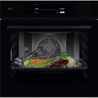 AEG NBP9S831AB SteamPro/ProAssist beépíthető gőzsütő, maghőmérő, SousVide, Steamify, Wifi, gőztisztítás