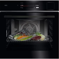 AEG TP9SB831AB SteamPro/ProAssist beépíthető gőzsütő, maghőmérő, SousVide, Steamify, Wifi, gőztiztítás