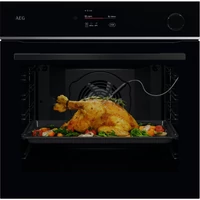 AEG TR7PB731SB  SteamCrisp/MealAssist beépíthető gőzsütő, maghőmérő, Wifi, pirolitikus tisztítás