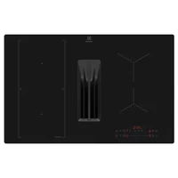 Electrolux ECC83410CT Beépíthető indukciós főzőlap beépített páraelszívóval, SaphirMatt® SE felület, Bridge funkció, Hob2Hood®, Brezze, 80 cm