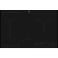 Electrolux EIV83443CT Beépíthető indukciós főzőlap, SaphirMatt® SE üvegfelület, Bridge, Hob2Hood®, 80 cm