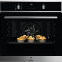 Electrolux EOD6P77WX SteamBake beépíthető sütő gőzfunkcióval, WIFI, maghőmérő, pirolitikus tisztítás, LED kijelző