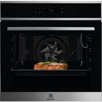 Electrolux EOE8P39WX SenseCook beépíthető sütő, maghőmérő, pirolitikus tisztítás, beprogramozott receptek, LCD kijelző