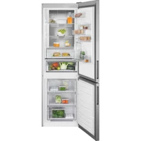 Electrolux LNT7ME32X3 CustomFlex kombinált hűtőszekrény, 10 év INVERTER MOTOR GANARCIA,NoFrost, 185 cm