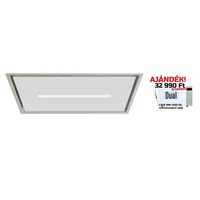 SIRIUS - Páraelszívó SLT-971 EM 90 cm H 160 TW Fehér üveg motor nélkül + AJÁNDÉK CATA mikro MW-5120 DG