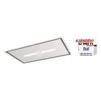 SIRIUS - Páraelszívó SLT-971 EM 120 cm H 160 TW Fehér üveg motor nélkül + AJÁNDÉK CATA mikro MW-5120 DG