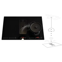 SIRIUS - S-DDH6 AUTOMATIC elszívó indukciós főzőlappal, fekete SENSE lámpával