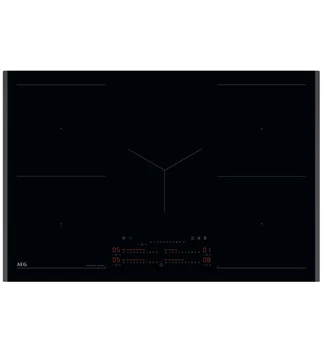 AEG TK85IM00FB Beépíthető indukciós főzőlap, MultipleBridge, Hob2Hood®, 80 cm