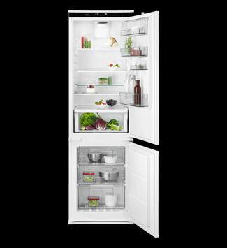 AEG SCE818E8TS Beépíthető kombinált hűtőszekrény, NoFrost, 178 cm