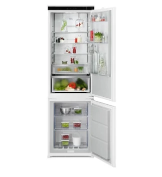 AEG TC7CS181DS Beépíthető kombinált hűtőszekrény, 10 év INVERTER MOTOR GARANCIA, NoFrost, AI CoolAssist funkció, 177 cm 