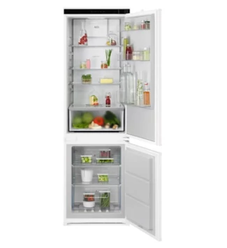AEG TC7CS182ES Beépíthető kombinált hűtőszekrény, 10 év INVERTER MOTOR GARANCIA, NoFrost, AI CoolAssist funkció, 177 cm 