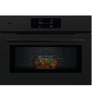 AEG NKM7N721T MealAssist beépíthető kompakt mikrohullámú sütő,  Wifi
