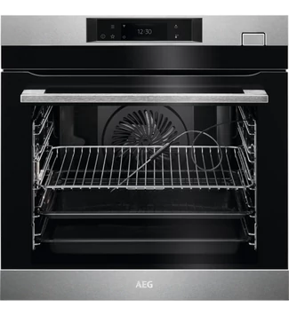 AEG BSK778380M SteamCrisp beépíthető gőzsütő, WIFI, maghőmérő, pirolitikus tisztítás