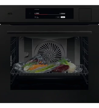 AEG NBP9S831AT SteamPro/ProAssist beépíthető gőzsütő, maghőmérő, SousVide, Steamify, Wifi, gőztisztítás