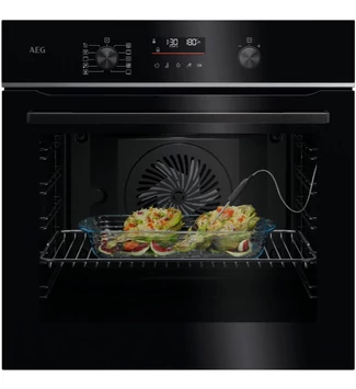 AEG TA5PB531AB  SteamBake/SurroundCook beépíthető gőzsütő, maghőmérő, Wifi, pirolitikus tisztítás