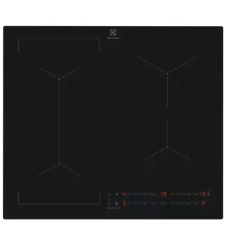 Electrolux EIV63449CT Beépíthető indukciós főzőlap, SaphirMatt® SE felület, SlimFit, Bridge funkció, Hob2Hood®, 60 cm