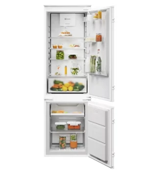 Electrolux ENA7CE18S3 Kombinált hűtőszekrény , 10 év INVERTER MOTOR GARANCIA, AI CoolAssist funkció, NoFrost, 177 cm