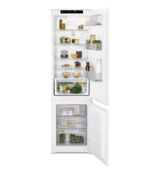 Electrolux LNS8FF19S Beépíthető kombinált hűtőszekrény, 188 cm