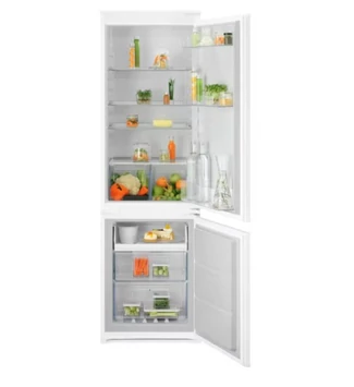 Electrolux ENA7NE18S Beépíthető kombinált hűtőszekrény, 10 év INVERTER MOTOR GARANCIA, NoFrost, AI CoolAssist funkció, 177 cm 