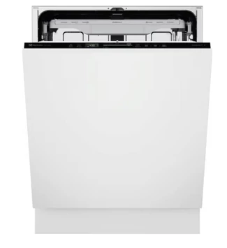 Electrolux KL82A505S ComfortLift beépíthető mosogatógép, 10 év INVERTER MOTOR GARANCIA, WiFi, QuickSelect kezelőpanel, FlexiMax fiók, AirDry, 14 teríték