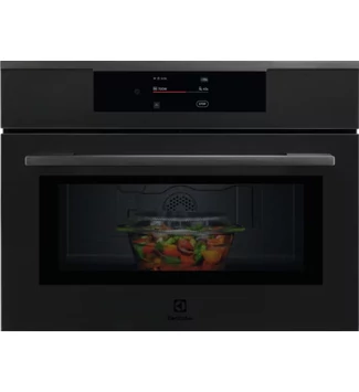 Electrolux KVM9E2XT MealAssist beépíthető kompakt mikrohullámú sütő, Wifi