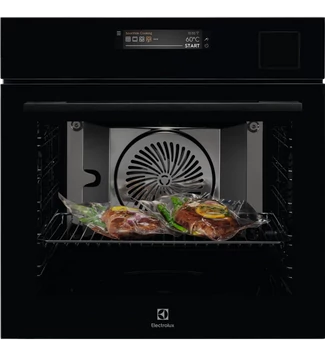 Electrolux EOA9S31WZ SteamPro beépíthető gőzsütő, Steamify, SousVide, maghőmérő, WIFI, beprogramozott receptek, TFT érintőkijelzŐ