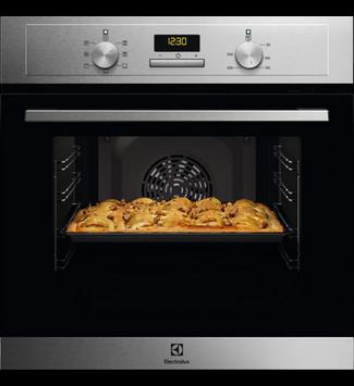 Electrolux EOH3C00BX Beépíthető sütő, katalitikus tisztítás, LED kijelző