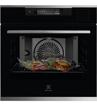 Electrolux KOAAS31WX SteamPro beépíthető gőzsütő, Steamify, SousVide, maghőmérő, WIFI, beprogramozott receptek, TFT érintőkijelző