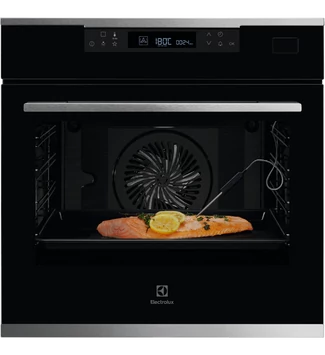 Electrolux KOBCS31X SteamBoost beépíthető gőzsütő, maghőmérő, LCD kijelző