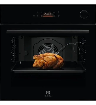 Electrolux LOC8H39WZ SteamCrisp beépíthető gőzsütő, maghőmérő, Wifi, aqua clean tisztítás