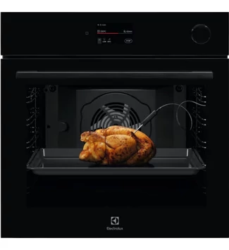 Electrolux LOC9P3XZ SteamCrisp/MealAssist beépíthető gőzsütő, maghőmérő, Wifi, pirolitikus tisztítás