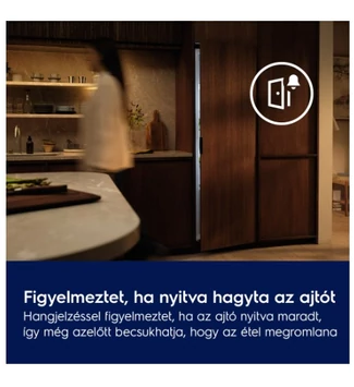 Electrolux TNL6HC37K2 Kombinált hűtőszekrény , Cooling 360, NoFrost, 200 cm