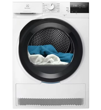 Electrolux EW6D28BE GentleCare Hőszivattyús szárítógép, D energiaosztály, 8 kg