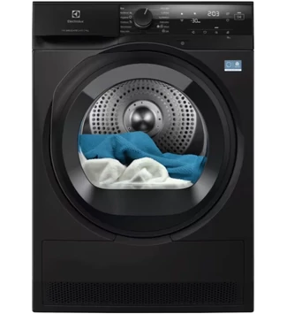Electrolux EW7D495UDE DelicateCare hőszivattyús szárítógép, 10 év INVERTER MOTOR GARANCIA, SÖTÉTSZÜRKE, C energiaosztály, 9 kg, inverter motor, Wifi
