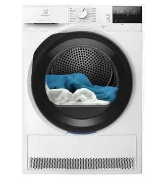 Electrolux EW6D28BE GentleCare Hőszivattyús szárítógép, 10 év INVERTER MOTOR GARANCIA C energiaosztály, 8 kg, inverter motor