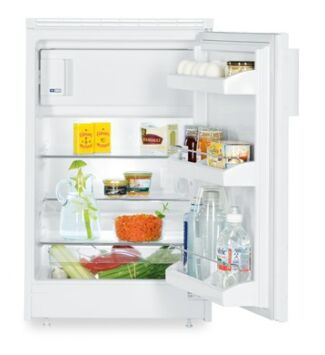 Liebherr UK 1414 Beépíthető, pult alá építhető hűtőszekrény dekorpanellel, 105 l, F