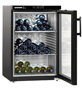 Liebherr WKb 1812 Szabadonálló Borklíma készülék G, Fekete, 66 palack, 164 l