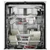 AEG GI8200X5TN ComfortLift beépíthető mosogatógép, 10 év INVERTER MOTOR GARANCIA, XXL, WiFi, QuickSelect kezelőpanel, EasyFlex Pro fiók, AirDry, 14 teríték