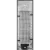 AEG RCB732E5MB CustomFlex kombinált hűtőszekrény, NoFrost, 185 cm
