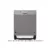 LG DB425TXS Beépíthető mosogatógép, QuadWash™ gőzös mosogatógép TrueSteam™ technológiával, 14 teríték